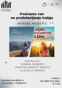 Marina Mađerić, Gradska knjižnica i čitaonica Vinkovci