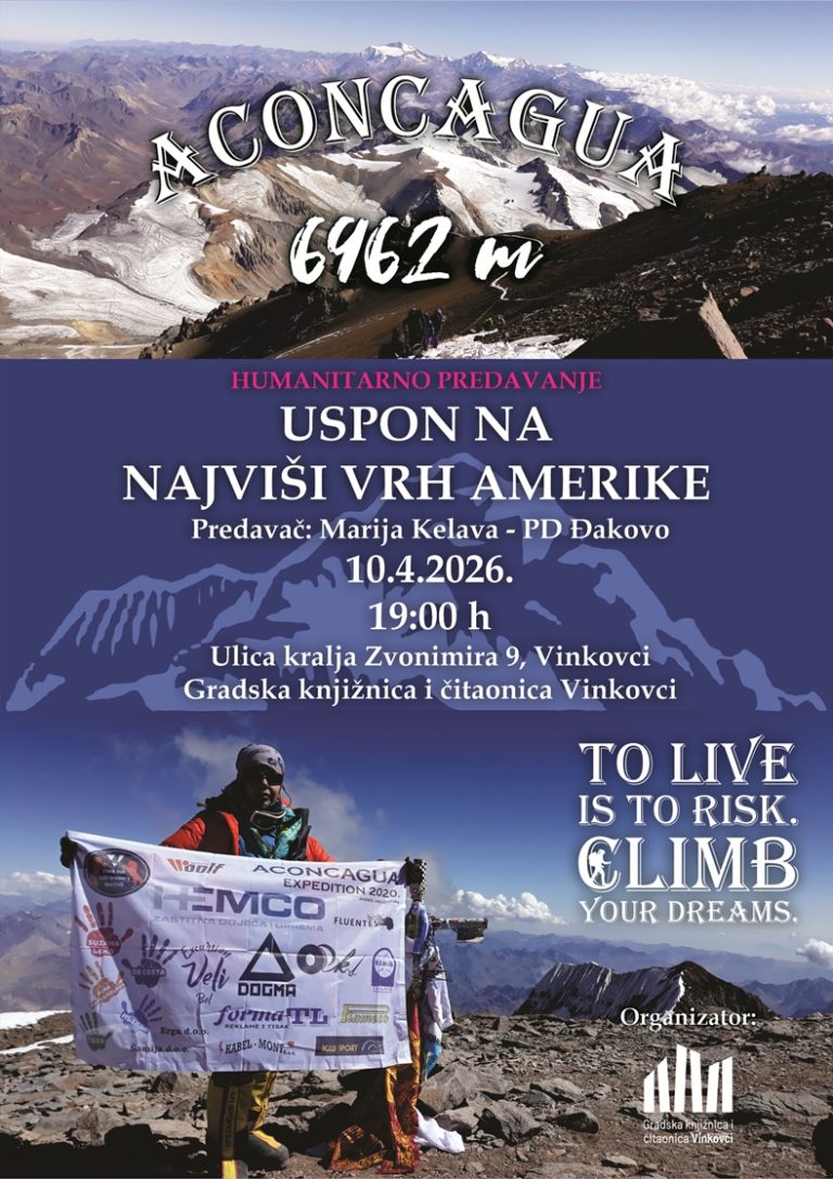 Plakat za predavanje - Vinkovci